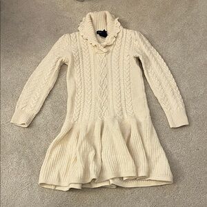 Ralph Lauren Ivory Knit Dress